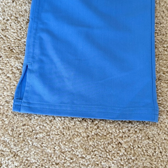 Women’s FIGS Technical Light Blue Scrub Bottoms - Picture 3 of 9